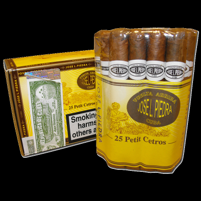 Jose L Piedra Petit Cetros cigars - bundle of 25