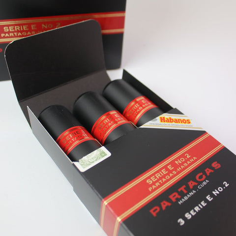 Partagas Serie E No. 2 tubos - pack of 3