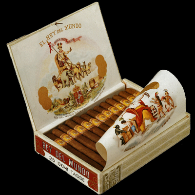 El Rey Del Mundo Demi Tasse cigars - box of 25